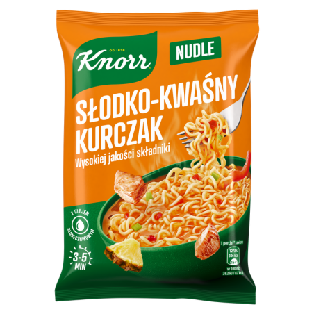 KNORR Nudle Kurczak Słodko-kwaśny 65g